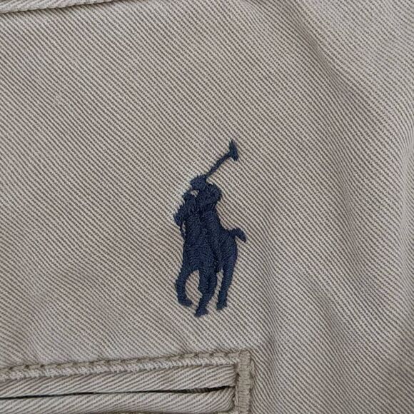 Polo Ralph Lauren Women's Relaxed Fit Khaki Shorts Size 40 - Picture 3 of 5